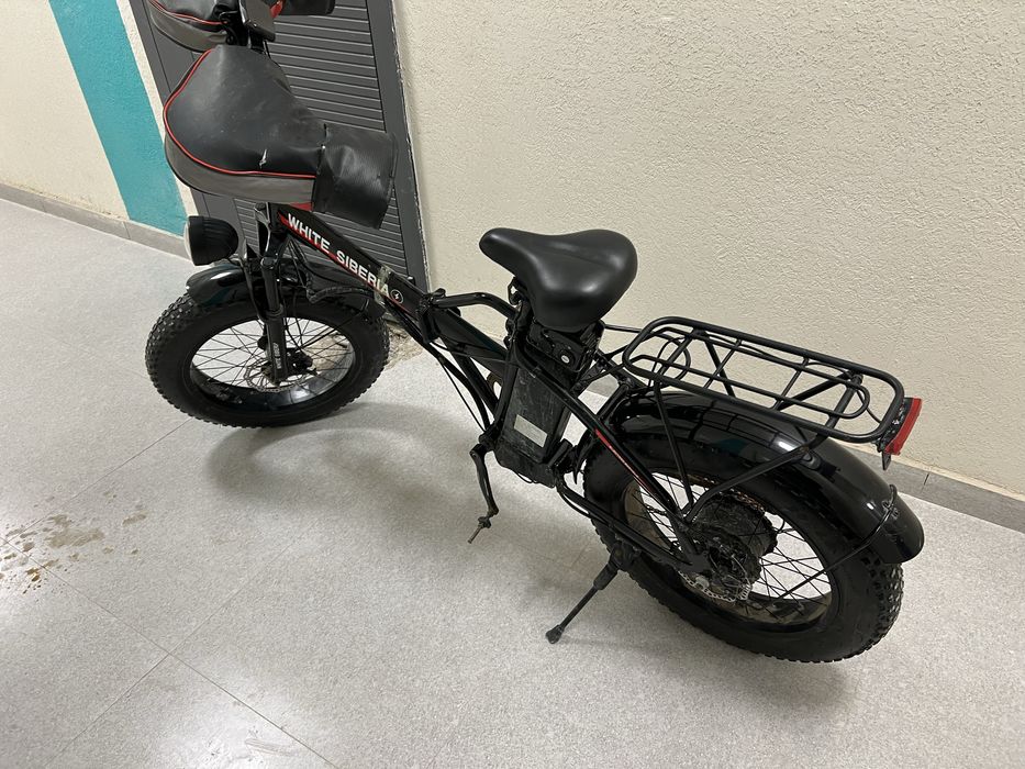 фэтбайк электр велосипед White Siberia