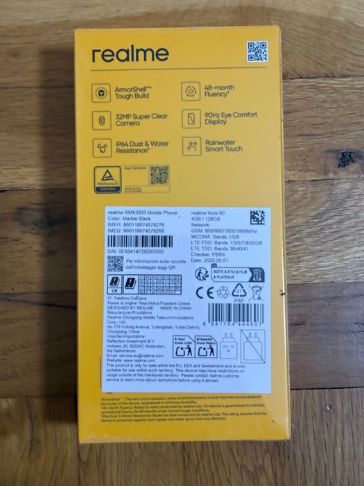 Чисто нов Realme note60