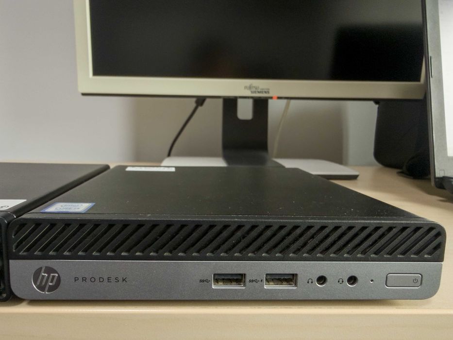 Mini PC HP Prodesk G5 i3 Gen8 16GB RAM SSD - office PRED REDUS