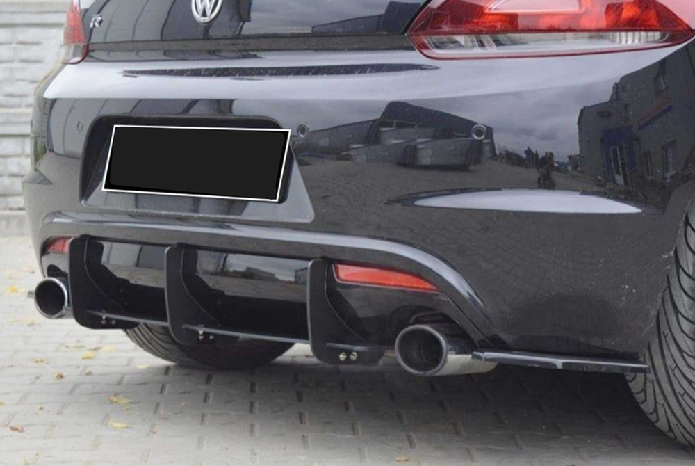 Добавка за дифузьор за скироко / VW scirocco Diffuser splitter
