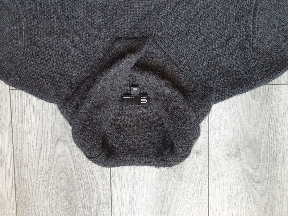 Pulover G-STAR RAW "E Shawl Collar Knit" (100% Alpaca) - Marime L