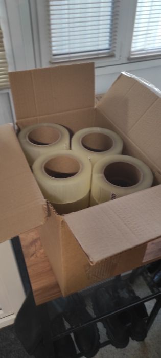 Скотч, ширина 50мм.