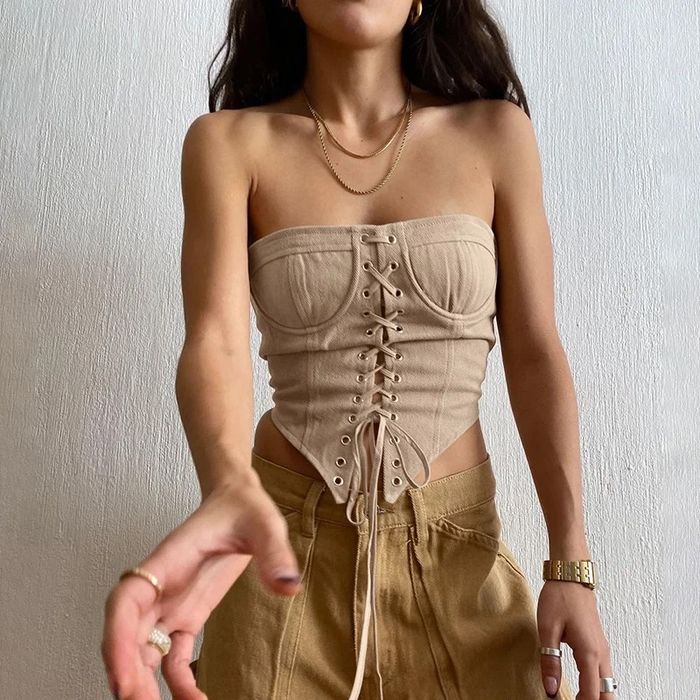 Корсетный топ р. M-L