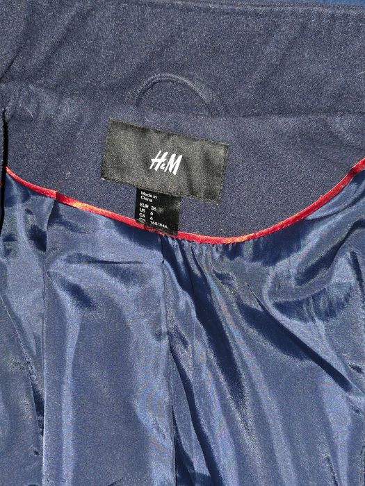 Palton H&M bleumarin mărimea S