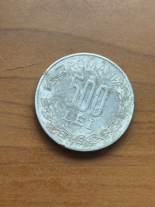 *Monedă de colecție: 500 lei 1999, România*