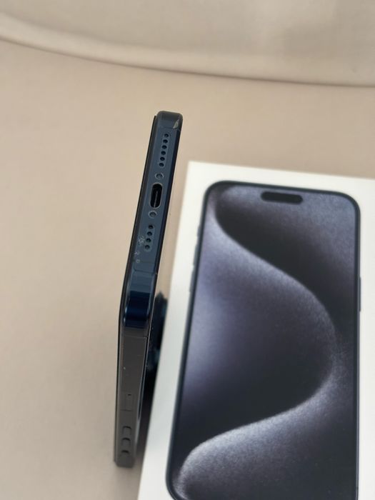 Iphone 15 pro max 256gb Blue Titanium