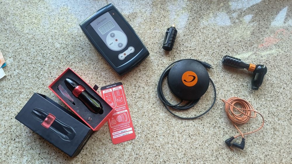 Tattoo machine, aparat tatuaj Cheyenne și Spektra