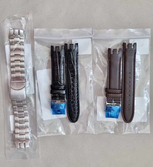 Curea bratara swatch big 23mm oversize 47mm si yrs retrograde