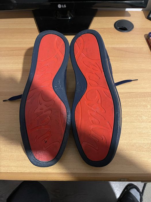 Loubutin junior navyblue