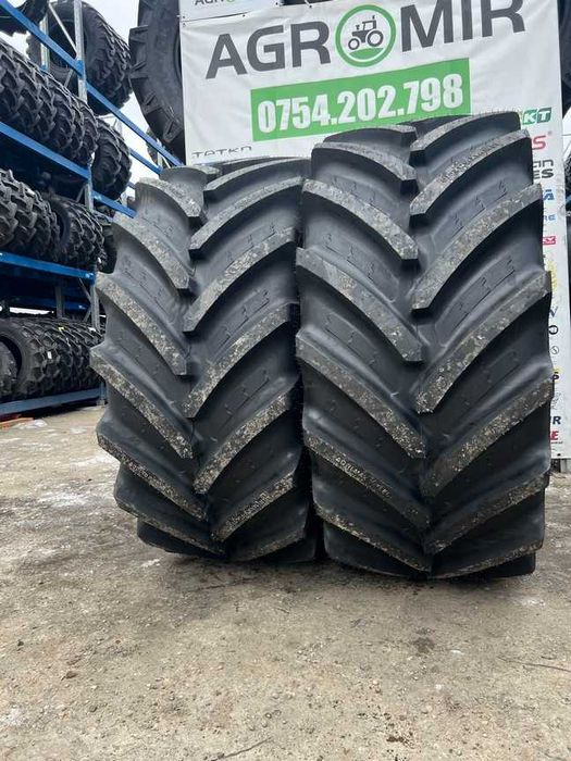Cauciucuri noi radiale 600/60R30 marca BKT pentru tractor fata