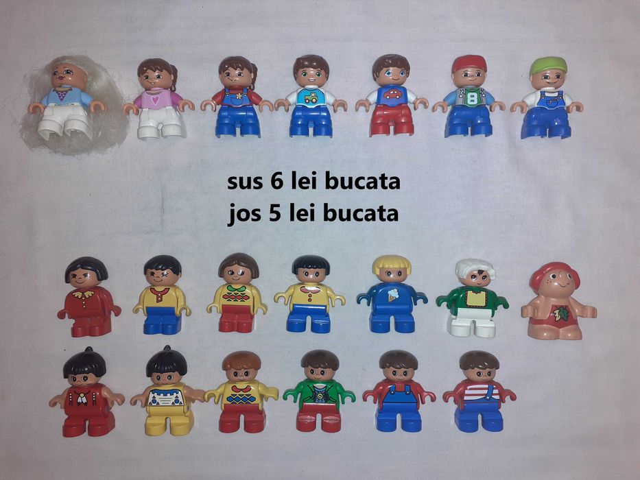 lot omuleti si animale Lego Duplo