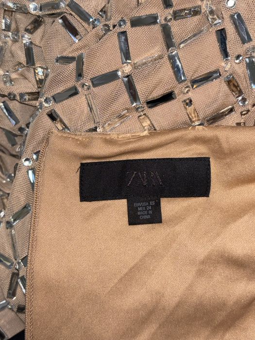 Вечернее платье миди ZARA