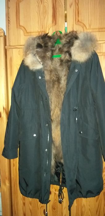 Парка из енота новая