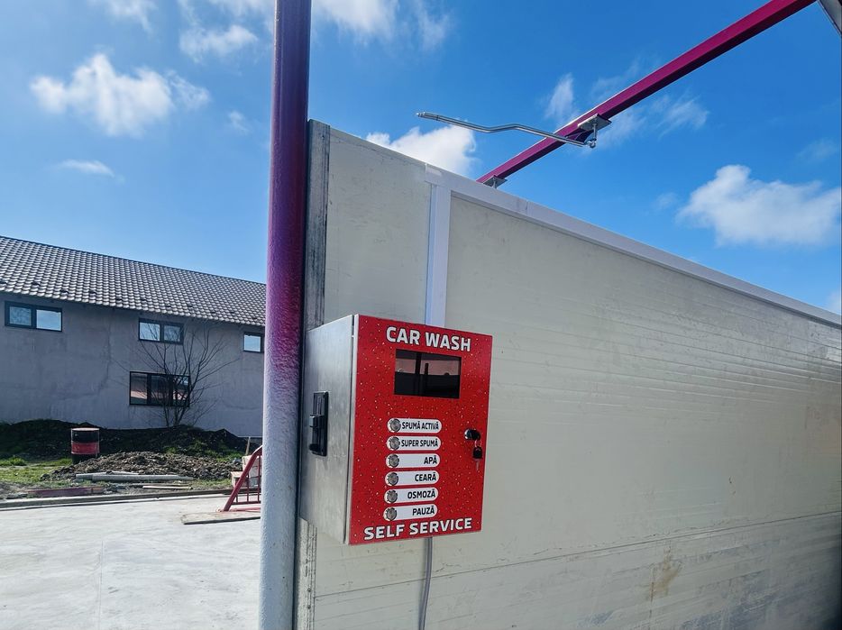 Spalatorie auto self service CarWash Automatizare
