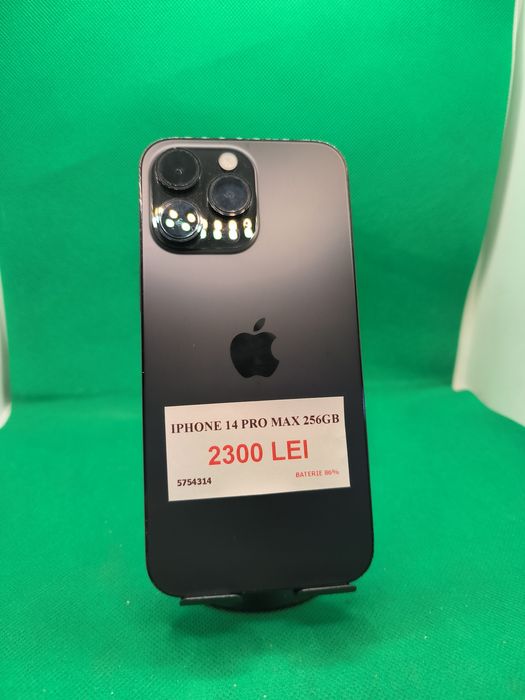 IPHONE 14 PRO MAX 256gb baterie 86% •Amanet Lazar Crangasi •57543