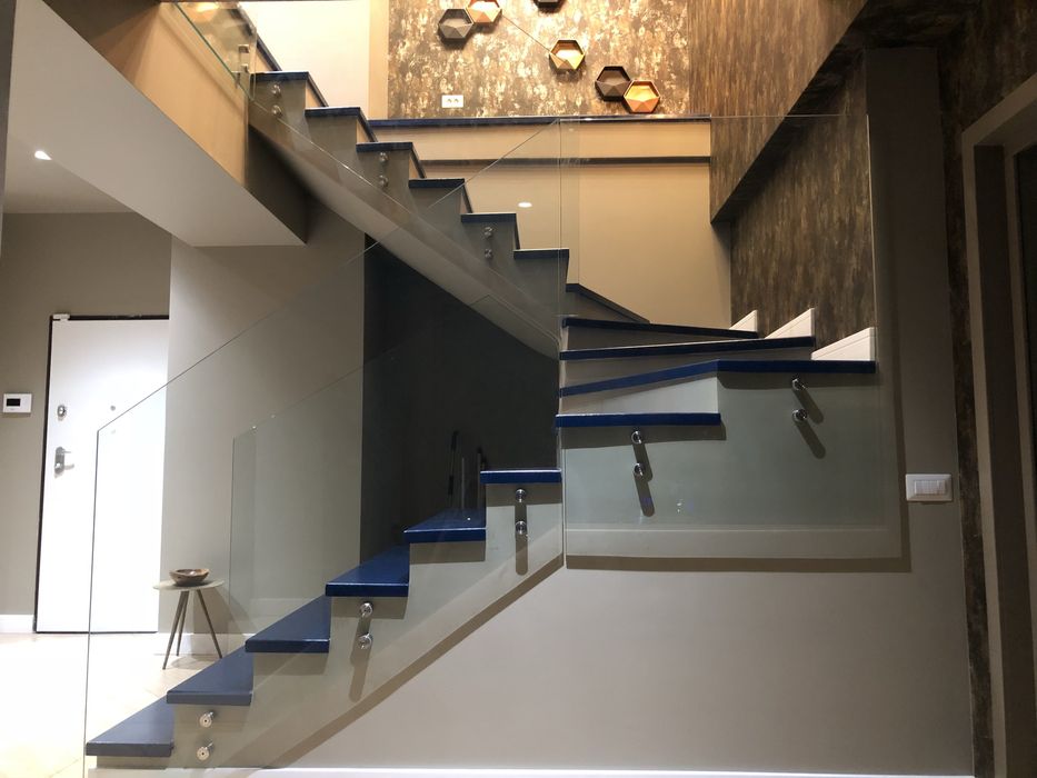 Balustrade din sticla laminata si securizata