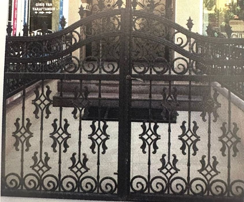 Ковано желязо, модерни метални огради, лазерно рязани панели