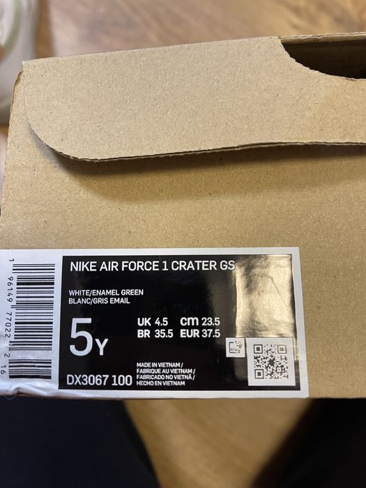 Vând air Force 1 crater