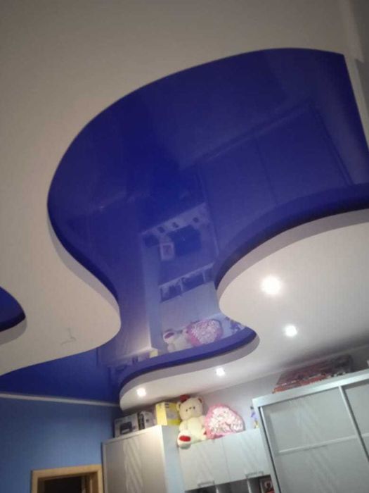 Натяжные потолки в рассрочку.