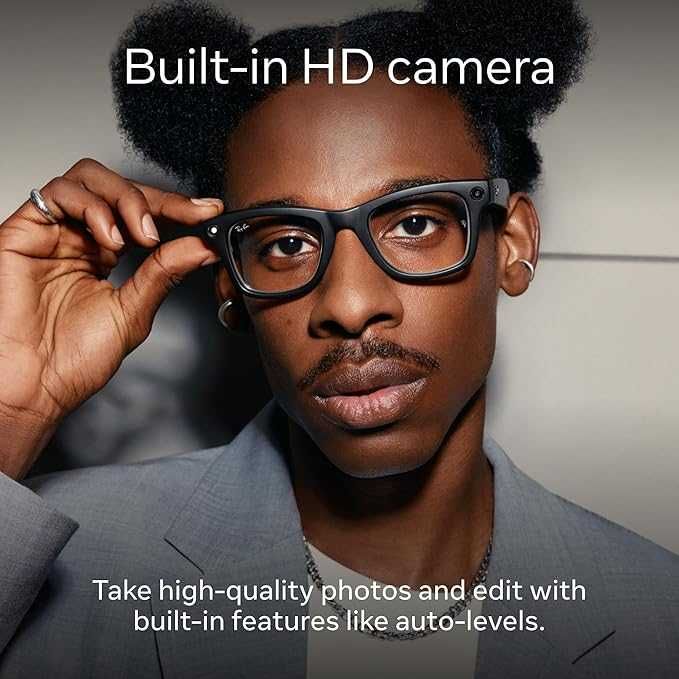 Смарт-очки Ray-ban Meta Transition Lens (Хамелеон) Доставка Бесплатно!