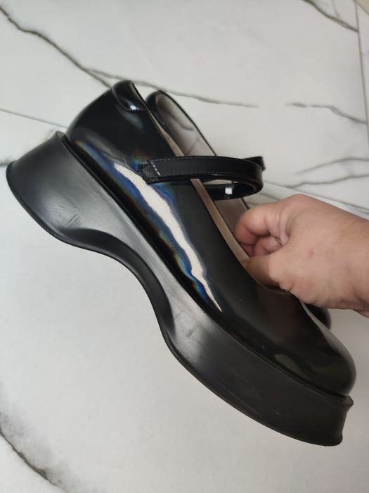 Туфли на платформе , школьные