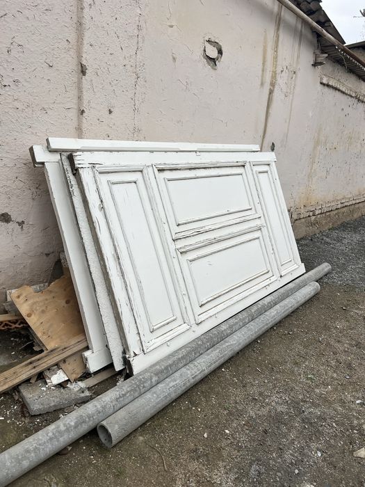 двери / гараж деревянная