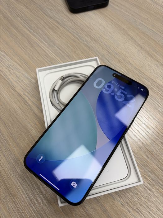 Iphone 15 pro max 256 gb Black Titanium