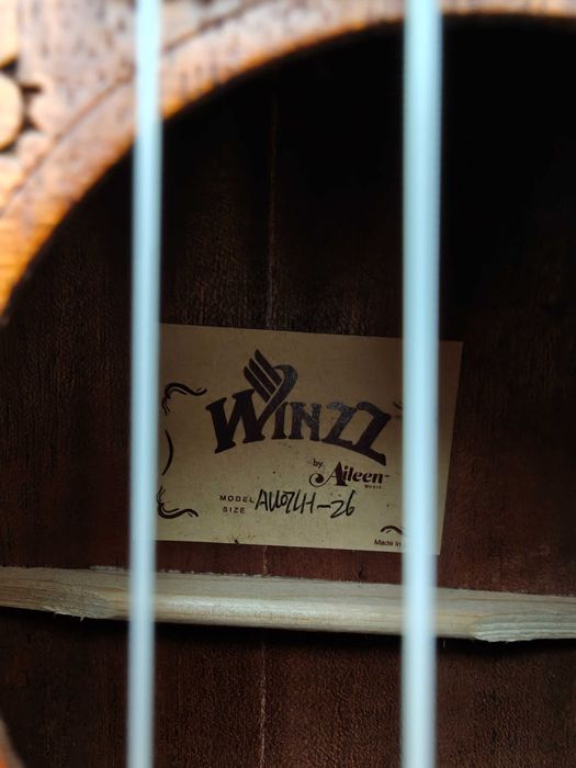 Укулеле Winzz AU07LH-26 - тенор укулеле (хавайска китара)