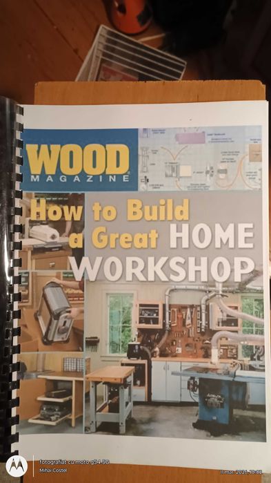 Reviste despre organizarea unui atelier pentru prelucrarea lemnului