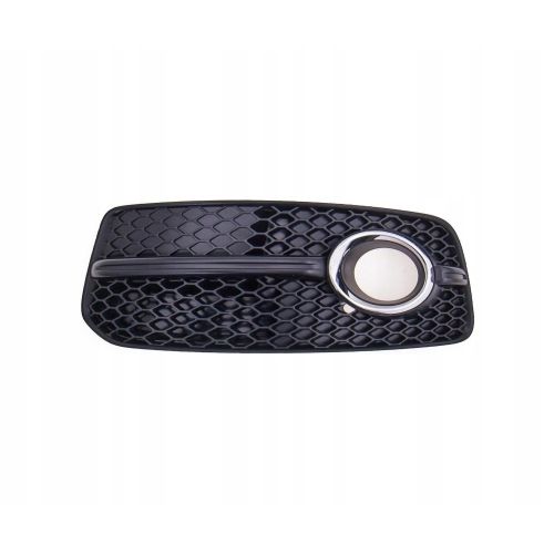 Grila bara fata Audi Q5 (R5) 2008-2012, partea stanga/dreapta, cu gaura proiector, 8R0807681E01C
