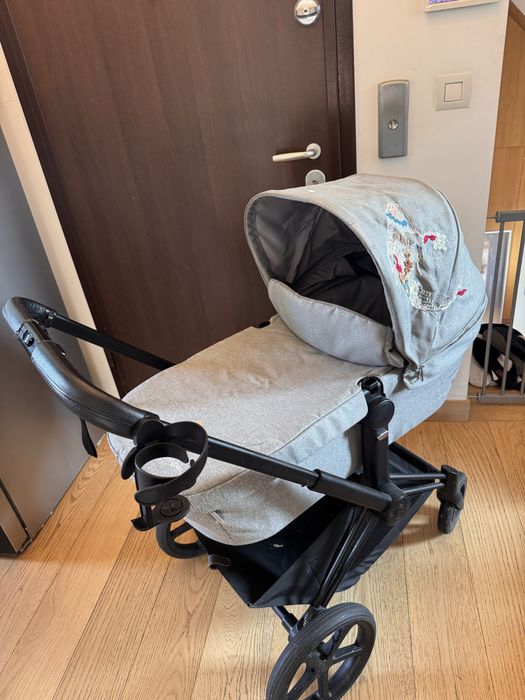 CYBEX PRIAM KOI Limited Edition – пълен комплект + ISOFIX база + оригинални аксесоари