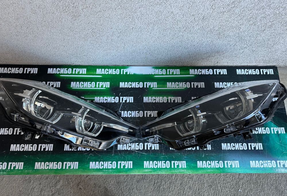 Фарове far BMW LED фар Shadow Black за Бмв Ф30 фейс Bmw 3 F30 F31 LCI