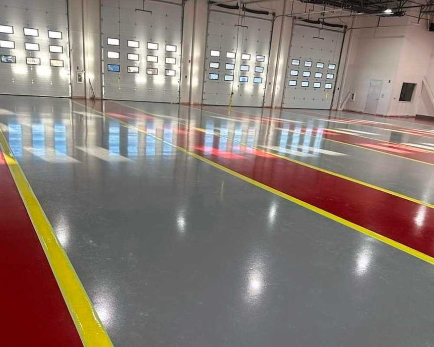 Промышленные полы, эпоксидные, полиуретановые полы, шлифовка бетона