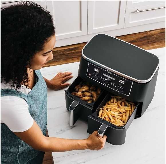 [ НОВ > Ninja AF400EU Airfryer / еър фрайър Фритюрник с горещ въздух