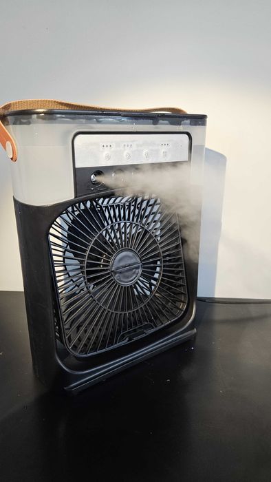 Ventilator cu apa pentru vara, camping, outdoor. LED RGB NOI!!!