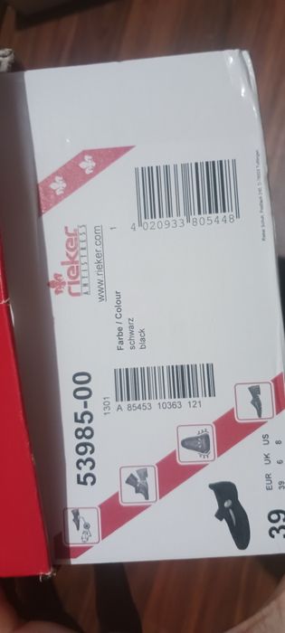 Нови обувки Rieker на половин цена
