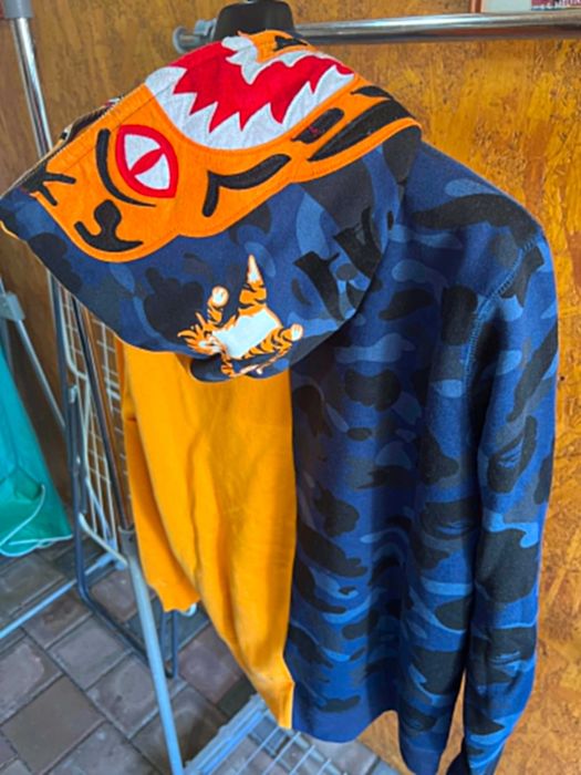 A BATHING APE shark hoodie XL 400 LEI