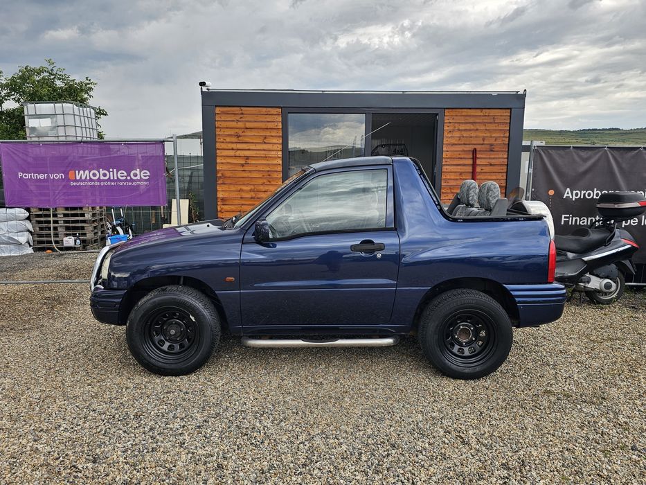 Suzuki grand vitara An 2000 1.6 Benzina 16V Jante  Bulbar  si Scări  de inox, Cârlig Posibil Rate ***