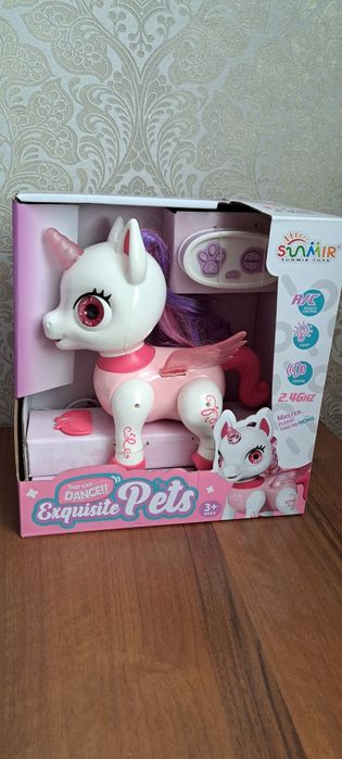 Волшебная единорожка , интерактивная игрушка, новое , единорог.