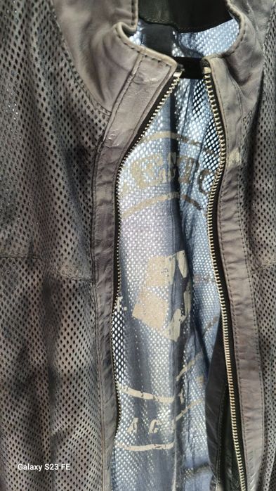 Мъжко кожено яке MILESTONE (M) 170€