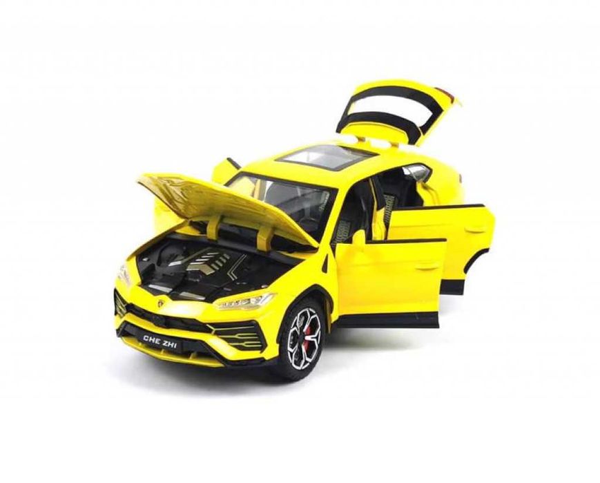 Метален джип Lamborghini Urus – Пушек, звук и светлина/3 ЦВЯТА
