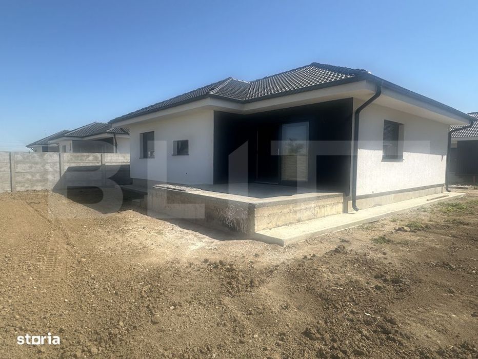 Casa plan parter, 110 mp , 350 mp teren, Odoreu