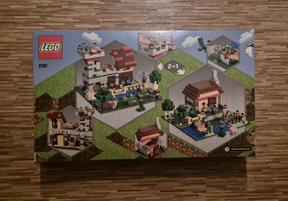 LEGO Minecraft - Cutie de crafting 3.0, 21161, 564 piese