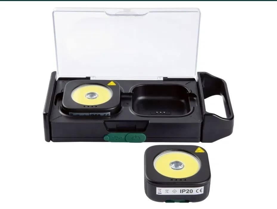 Set 2 proiectoare mecanic auto cu magnet PARKSIDE PAL2X1200 A1