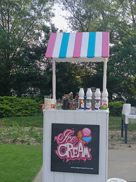 Ice cream bar toneta de înghețată