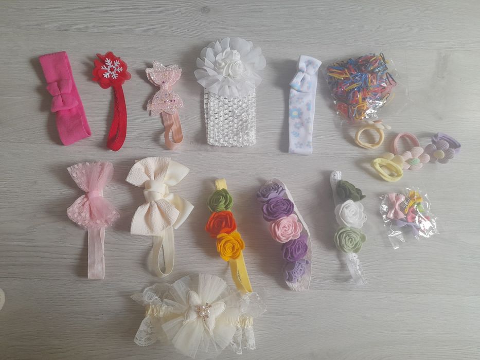 Сет ленти за коса за бебе