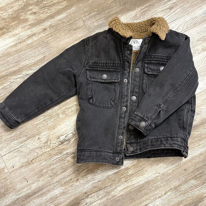 Детско пролетно-есенно дънково яке/ Zara / размер 104 см.