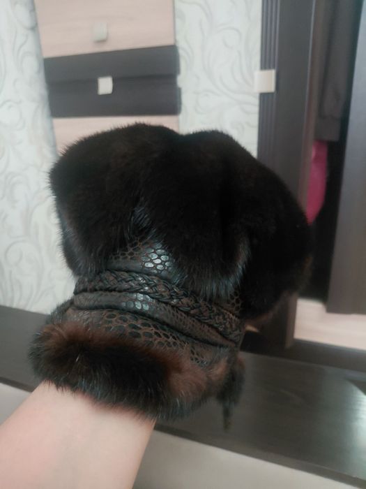 Шапка ушанка б/у 5000