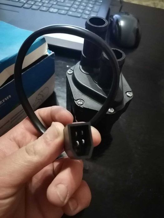 Кран управления отопителем электрический