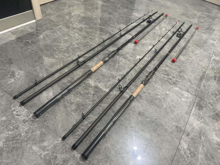 SET 2 Lansete Feeder FL STRATEGIS DISTANCE MH 4.20m 80-150g